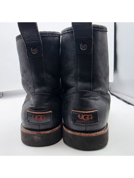 UGG Hannen TL Mens Waterproof Black Boots Size 9 Durable Stylish Outdoors Casual main image 7